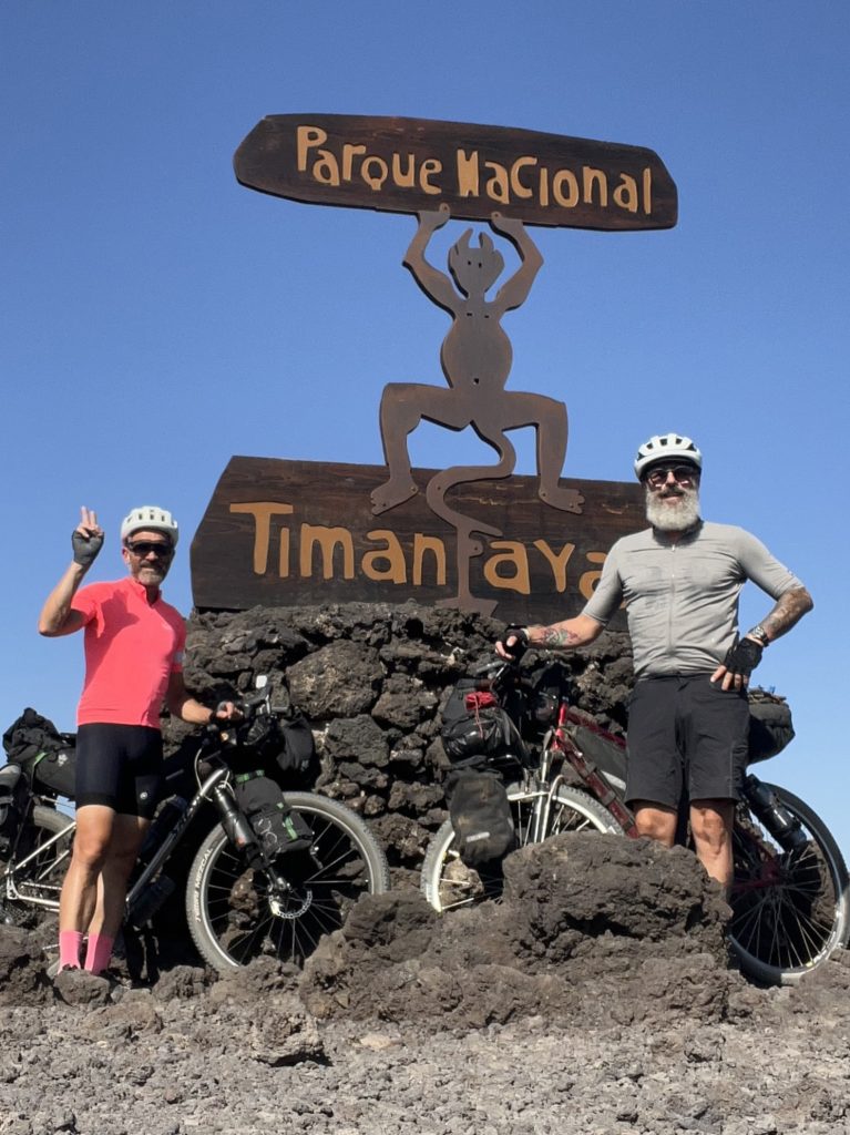 Viaggio in bici alle canarie di Roberto Adami e Lovato Michele