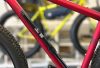 La bicicletta di bressan bike con agganciato il biri